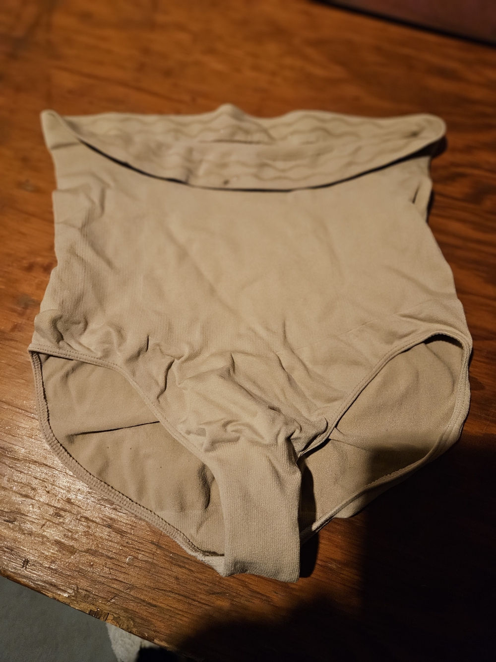 High-Waist Shaping Briefs in Nude